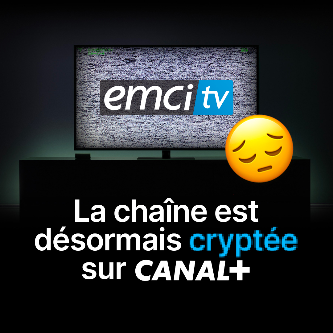 C’est avec tristesse que nous avons appris que CANAL+ Afrique a pris la décision de crypter notre chaîne EMCI TV (n°197) sur son bouquet. Cette décision est indépendante de notre volonté et malheureusement nous ne pouvons rien y faire.