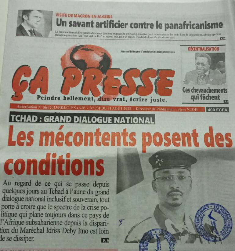 Le journal dirigé par Steve Njoh prépare sa 10ème bougie dans le train de la souveraineté africaine.