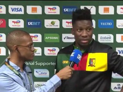 A l'issue du match qui a opposé le Cameroun à la Guinée, le portier camerounais a fait une sortie musclée pour défendre ses coéquipiers. Toutefois, il fait un appel à l'unisson pour la suite de la compétition.