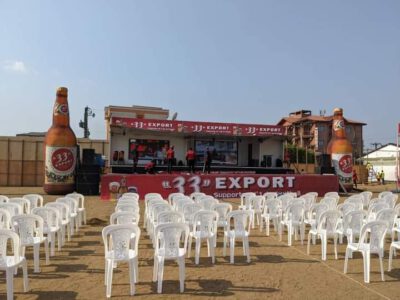 Fanzone : la bière mousse au stade Cicam