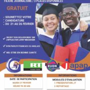 "Écrivez Votre avenir en Russie! Bourses d'Études en Journalisme À saisir."
