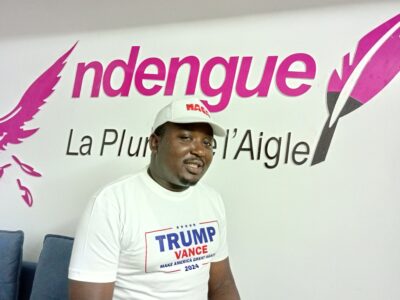 Séduit depuis 2015 par la vision politique de l’ex président républicain et candidat à l’élection présidentielle américaine du 5 novembre 2024, le directeur de publication du journal en ligne La Plume de l’Aigle et CEO de Ndengue Consulting pense que cette doctrine permettrait aux dirigeants du monde entier en général et des pays africains en particulier de restaurer la grandeur de leurs États. Dans cette interview, il parle de son soutien à l’ancien locataire de la Maison Blanche.