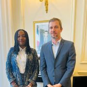 En prélude au prochain Sommet Afrique-France prévu dans quelques mois à Nairobi, la Présidente CNSAF Cameroun a eu un échange avec Jérémie Robert, Conseiller Afrique du président français Emmanuel Macron.