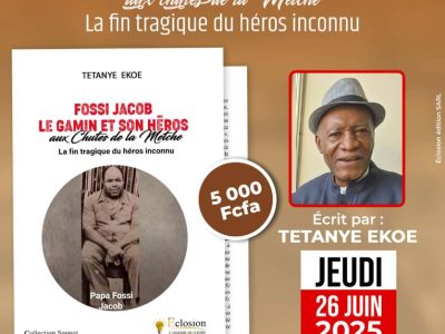 Littérature : « Fossi Jacob, le gamin et son héros » en dédicace à Yaoundé