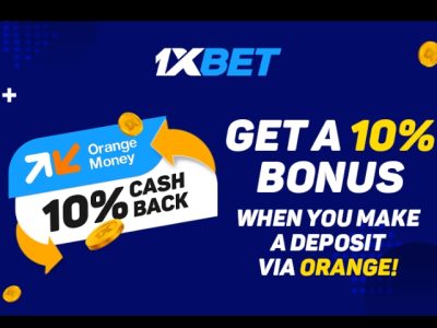 Ce bookmaker fiable apprécie la fidélité de ses joueurs et propose donc des conditions promotionnelles encore plus avantageuses. Auparavant, en réapprovisionnant son compte via le système de paiement mobile Orange, il était possible de toucher 5 % de cashback sur le montant du dépôt. 1xBet est heureux d'annoncer que ce montant a désormais doublé, atteignant 10 % !