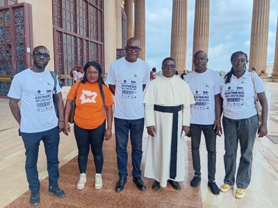 La plateforme des organisations de la société civile pour des élections apaisées en Côte d'Ivoire (PLACE-CI) a prié pour la paix, samedi 04 octobre à la Basilique Notre Dame de la Paix de Yamoussoukro.