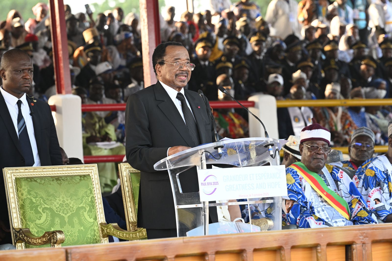 Cameroun : Paul Biya réélu avec 53,66% | La Plume de l'Aigle
