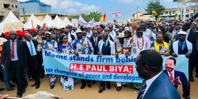 Le Premier ministre, chef du gouvernement, Joseph Dion Ngute a encouragé la population de Kumba à rejeter toute forme d’opposition et à offrir une victoire éclatante à Paul Biya le 12 octobre 2025.