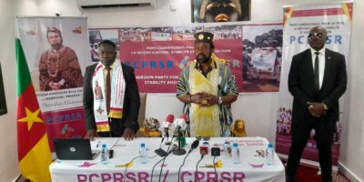 Brice Gervais Witgna Kamdoum, président national du Parti Camerounais pour la Paix, la Réconciliation, la Stabilité et la Reconstruction (PCPRSR) ?