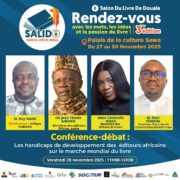 Au cours de la 3ème édition du Salon du Livre de Douala qui s’ouvre ce jeudi 27 novembre dans la capitale économique camerounaise, la patronne des éditions Eclosion sera l'une des voix clés de la conférence-débat portant sur « Les handicaps de développement des éditeurs africains sur le marché mondial du livre ». 