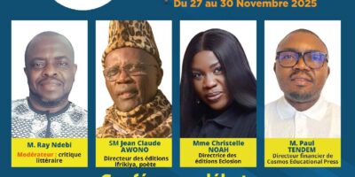 Au cours de la 3ème édition du Salon du Livre de Douala qui s’ouvre ce jeudi 27 novembre dans la capitale économique camerounaise, la patronne des éditions Eclosion sera l'une des voix clés de la conférence-débat portant sur « Les handicaps de développement des éditeurs africains sur le marché mondial du livre ». 