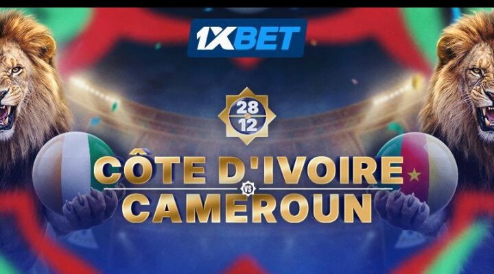 Le Cameroun affronte la Côte d'Ivoire : vivez la passion de la CAN avec 1xBet