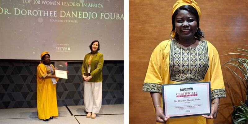 La journaliste multimédia et enseignante de journalisme figure dans le Top 100 des femmes leaders d’Afrique. Elle a reçu un prix d’excellence au cours d’un sommet dédié aux dirigeantes du continent les 28 et 29 janvier dernier au royaume chérifien.