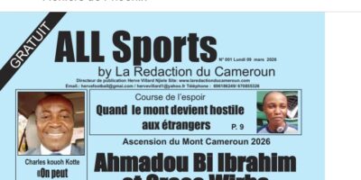 Le premier numéro de « All Sports Magazine by La Rédaction du Cameroun » est disponible en version numérique depuis lundi dernier.  