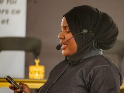 Ramde Korotoum, slameuse ivoirienne, assistante de magistrat à la Cour de cassation de Côte d'Ivoire
