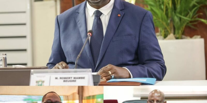 Premier ministre Robert Beugré Mambé, Vice-Premier ministre Téné Birahima Ouattara et ministre Adama Diawara interpellés par les parents de bacheliers pour la rentrée 2026-2027