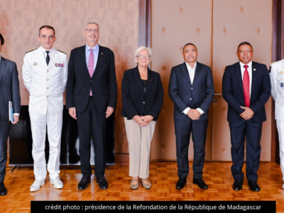 Catherine Vautrin ministre des Armées de France à Madagascar pour cession drone surveillance PEGASE 26