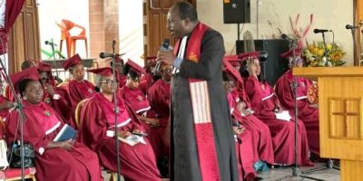 Révérend pasteur Roger Yao lors du lancement du FOREC 2026 à l'Eglise méthodiste John Wesley de la Riviera-Palmeraie à Cocody