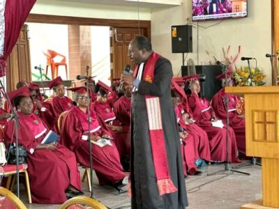 Révérend pasteur Roger Yao lors du lancement du FOREC 2026 à l'Eglise méthodiste John Wesley de la Riviera-Palmeraie à Cocody