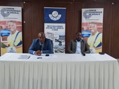 Conférence de presse du Forum économique de Douala 2026 avec Olivier Kinguè Moli et Patrick Nkene Zogo II