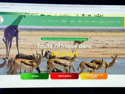 communication institutionnelle Cameroun site Ministère Tourisme et Loisirs obsolète